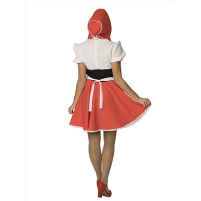 Карнавальный костюм Красная шапочка женский