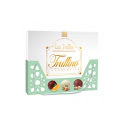 Шоколадные конфеты ALYAN "Труффино" Ассорти с начинкой из миндаля, фундука и апельсинового крема 260гр, Состав: