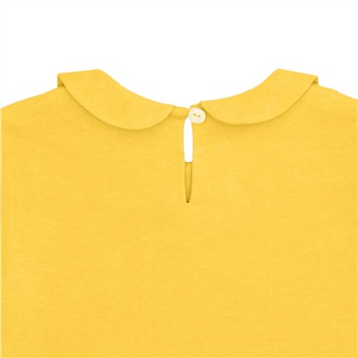 Желтая блузка с длинным рукавом 2-3