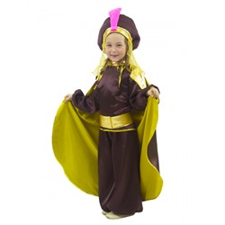 Детский карнавальный костюм Восточный принц коричневый