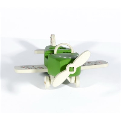 Елочная игрушка - Самолет Моноплан 6017