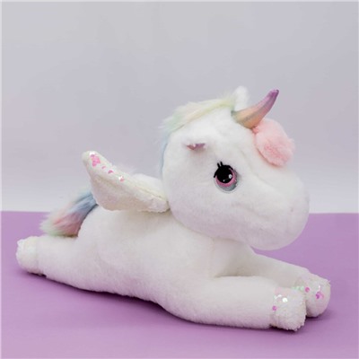 Мягкая игрушка "Unicorn Angel", white, 35 см