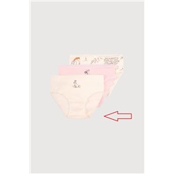 Трусы для девочки Crockid К 1909-3 бежево-розовый, сливки, олененок (сливки)