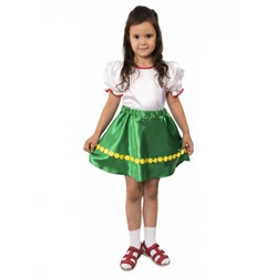 Детская юбка универсальная (зеленая)
