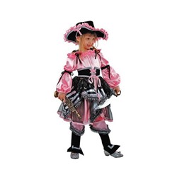 Карнавальный костюм Пиратка розовая
