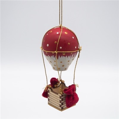 Новогодние украшения: Воздушный елочный шарик 3020