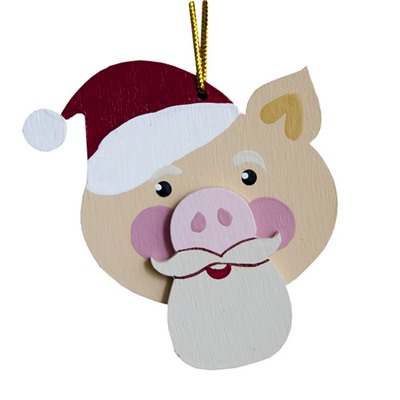 Елочная игрушка Символ 2019 года - Свин подвеска - Christmas Pig 310-2