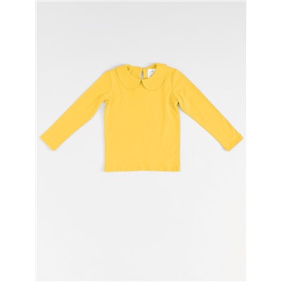 Желтая блузка с длинным рукавом 2-3