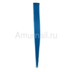 Цветная прядь на заколке VDM 50 см, Светло-Синий