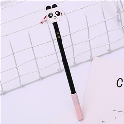 Ручка «Погремушка» чёрная панда