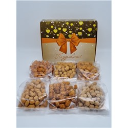 236 Подарочный набор арахис Ассорти в хрустящей оболочке «Поздравляю»