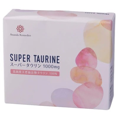 Чистый таурин в порошке для укрепления здоровья Ananda Remedies Super Taurine 1000