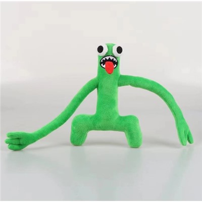Плюшевая игрушка Монстр зеленая длинная рука 30см