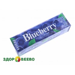 Жевательная резинка «LOTTE» BLUEBERRY GUM голубика, упаковка 9 пластин Артикул: 3806