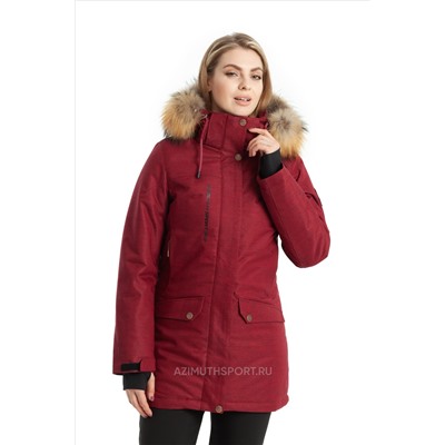 Женская куртка-парка Azimuth B 20608_106 Бордовый