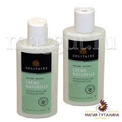 Лосьон для гладкой кожи из натуральных компонентов Creme Naturelle SOLITAIRE, флакон, 100 мл.