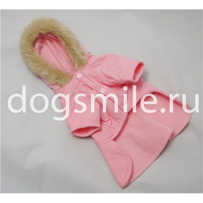 Розовая куртка-платье "Juicy"
