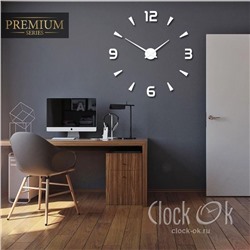 Настенные 3D часы Divide Premium