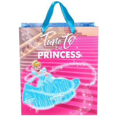 Пакет ламинированный вертикальный, "Time to be princess", Принцессы, 23х27х11,5 см