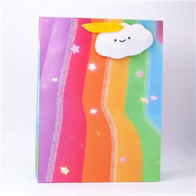 Подарочный пакет(L) "Cloud", color
