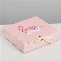 Коробка подарочная «Present for you», 20 х 18 х 5 см