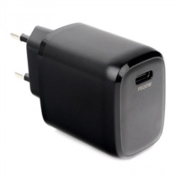 Зарядное устройство Cablexpert MP3A-PC-30, QC3.0/PD20W 3А Type C, чёрное