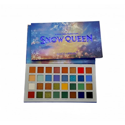 Палетка теней для век Coco Urban Snow Queen 32 Shade Pressed Pigment Palette