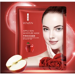 Тканевая маска для лица c экстрактом яблока Venzen Apple Skin 25g