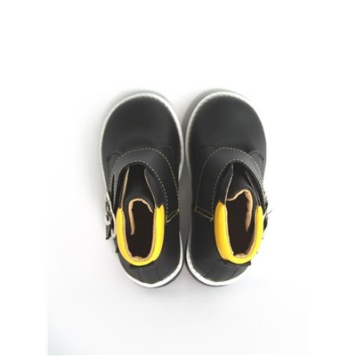 Ботинки Батик Орто арт.23141 черный/желт