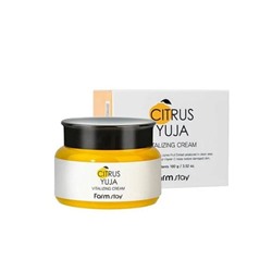 Крем для выравнивания тона Farmstay Citrus Yuja Vitalizing Cream 100гр
