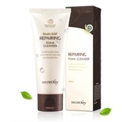 Snail + EGF Repairing Foam Cleanser Пенка для умывания восстанавливающая с экстрактом слизи улитки, 100 мл