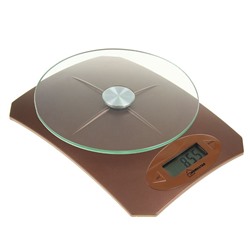 Весы кухонные HOMESTAR HS-3002, электронные, до 5 кг, коричневые