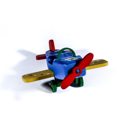 Елочная игрушка - Самолет Моноплан 640-6