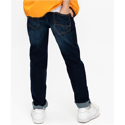 Темно-синие джинсы Regular Fit