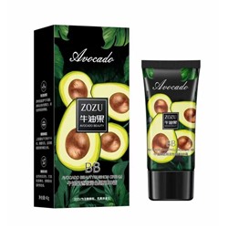 Кушон-крем BB с экстрактом авокадо ZOZU BB Avocado Beautycushon Cream 40гр