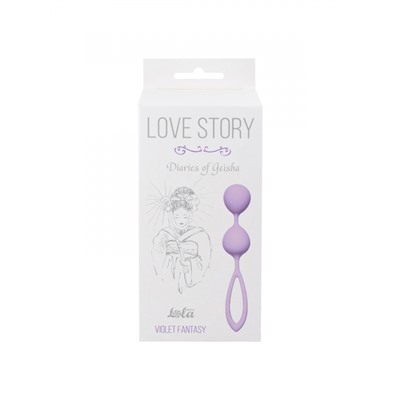Вагинальные шарики Love Story Diaries of a Geisha Violet Fantasy 3005-05Lola