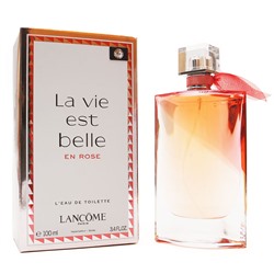 Женские духи   Lancome La Vie est Belle en Rose edt for women 100 ml ОАЭ