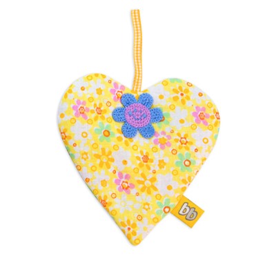 Мягкая игрушка "Басик BABY с жёлтым сердечком" (20 см)