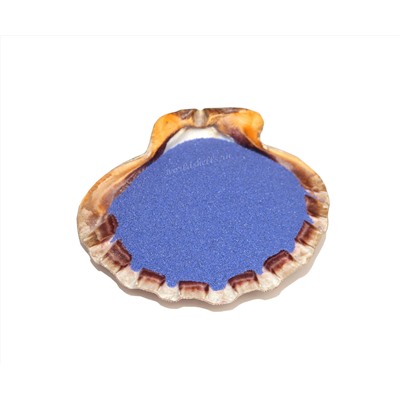 Сине-сиреневый песок декоративный 1 кг.