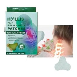 Пластырь обезболивающий для шеи 10 шт Hyllis Pain Relief Neck Patches