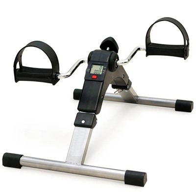 Складной мини-велотренажер с датчиком для рук и ног Pedal Exerciser