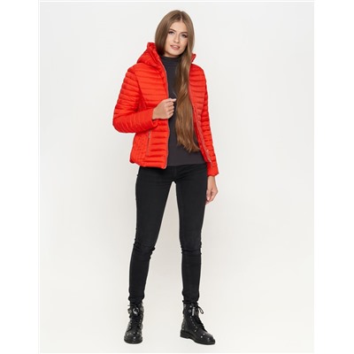 Красная куртка Braggart "Youth" женская качественного пошива модель 25093
