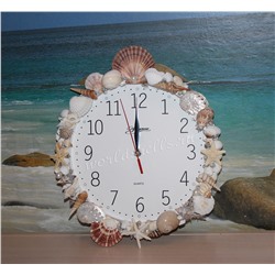 Часы в морском стиле, Мастер-класс. Как сделать настенные часы в морском стиле.