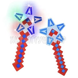Меч Звезда Майнкрафт (свет, звук) в ассортименте 9918, 9918