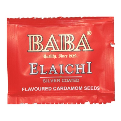 Baba ELAICHI Silver Coated (Баба Элаичи (Элайчи) семена кардамона в серебре, 0.15 г.), 1 шт.