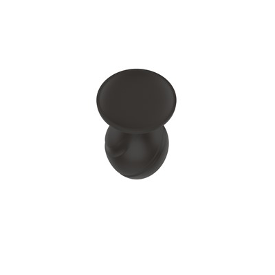 Силиконовая анальная пробка черная S (5.8*2.8cm) 3305-01