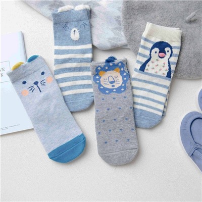 Набор детских носков «Котенок-5», 4 пары