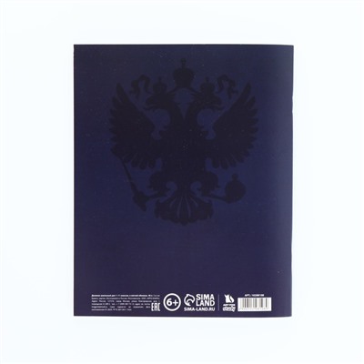Дневник школьный для 1-11 класса, в мягкой обложке, 40 л. «Российский герб»