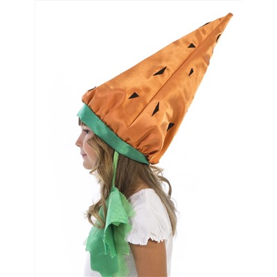 Карнавальная шапочка Морковка