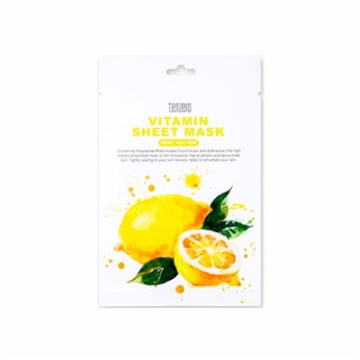 Тканевая маска для лица Tenzero Vitamin Sheet Mask